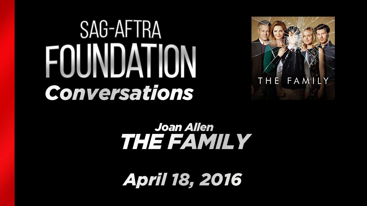 Conversations with Joan Allen of THE FAMILY