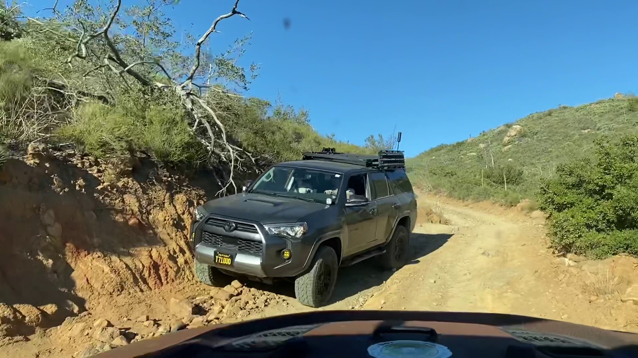 Black Mountain Truck Trail Ramona , San Diego County off road.