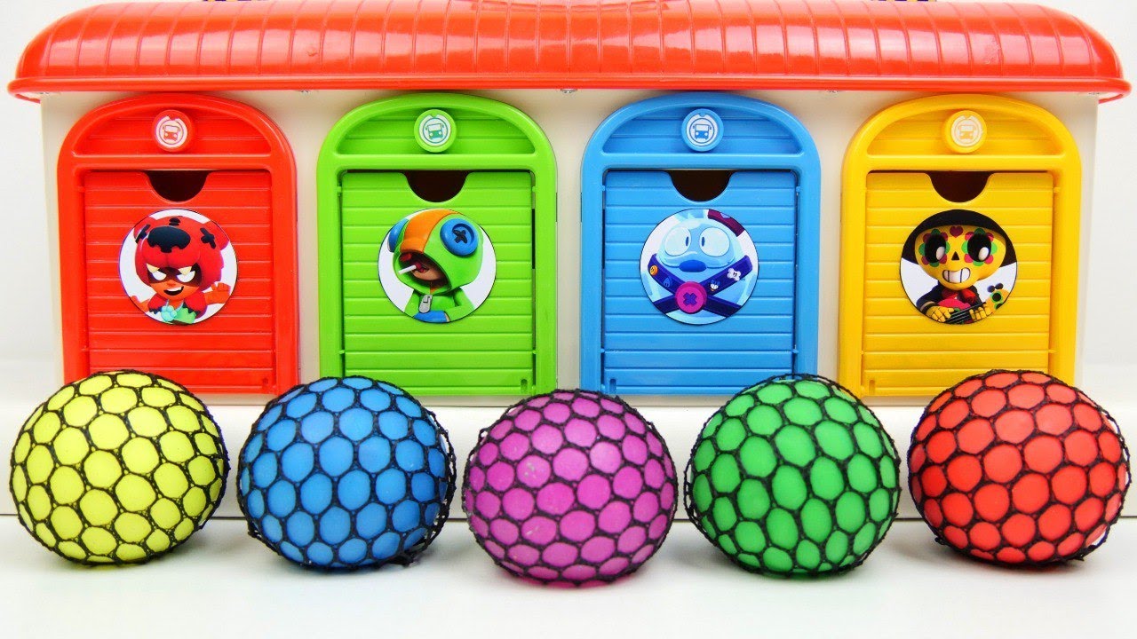 Satisfying Garage ASMR | Making 5 Relaxing Jelly Cute Balls From Crunchy Mixing Beads IN Garage ASMR