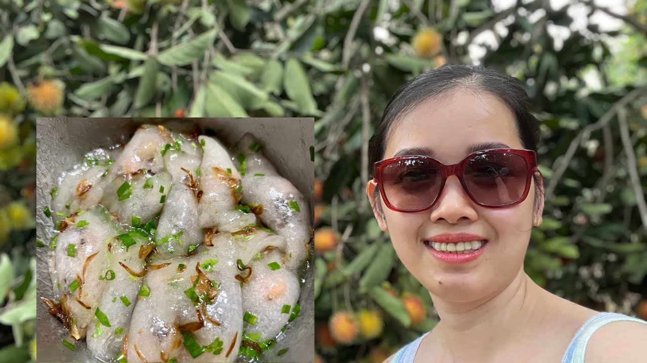 Cô truyền nghề làm bánh bột lọc trần cho cháu gái, ngon xỉu.