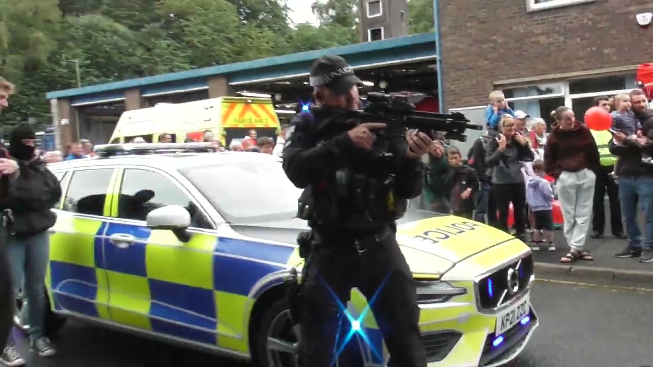 Cumbria Police Roads Policing + Firearms Demo