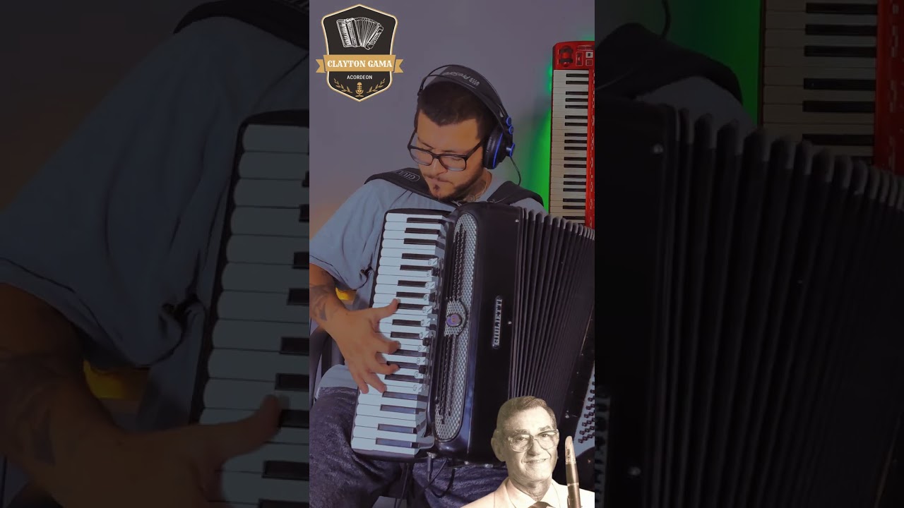 ESPINHA DE BACALHAU (SEVERINO ARAÚJO) CLAYTON GAMA #accordion #SANFONA #music