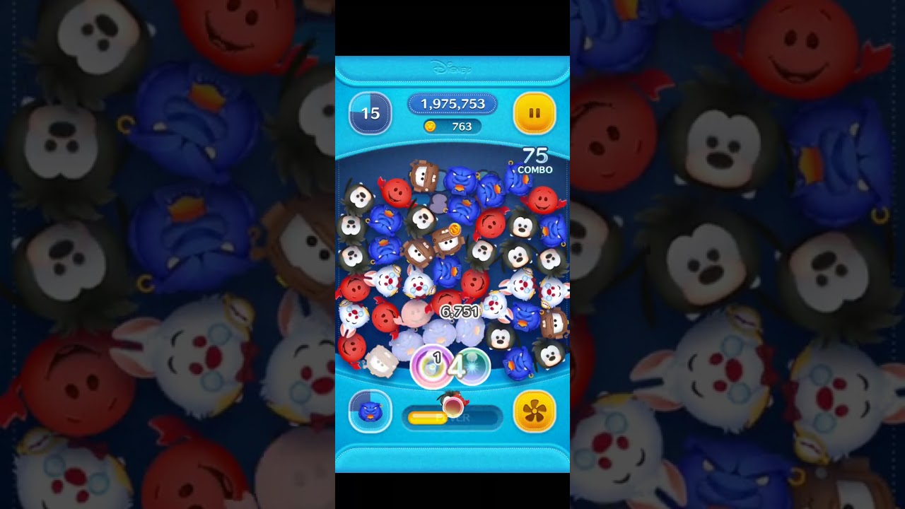 ツムツム　魔法の洞窟　スキル4　　マイツム数の設定クソゲーやん。