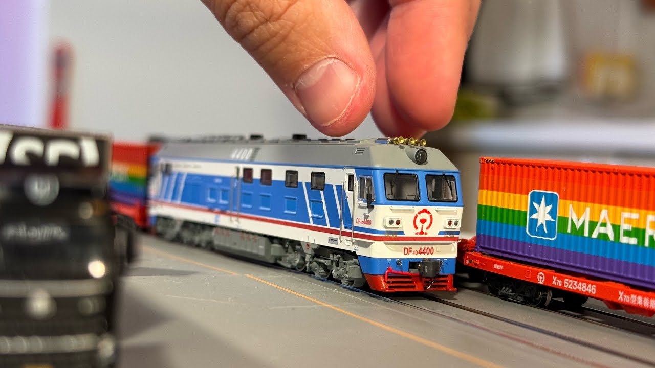 测评长鸣DF4D金温铁路火车模型 Review of Changming DF4D Jingha-Wenzhou Railroad N-Scale Model Locomotive