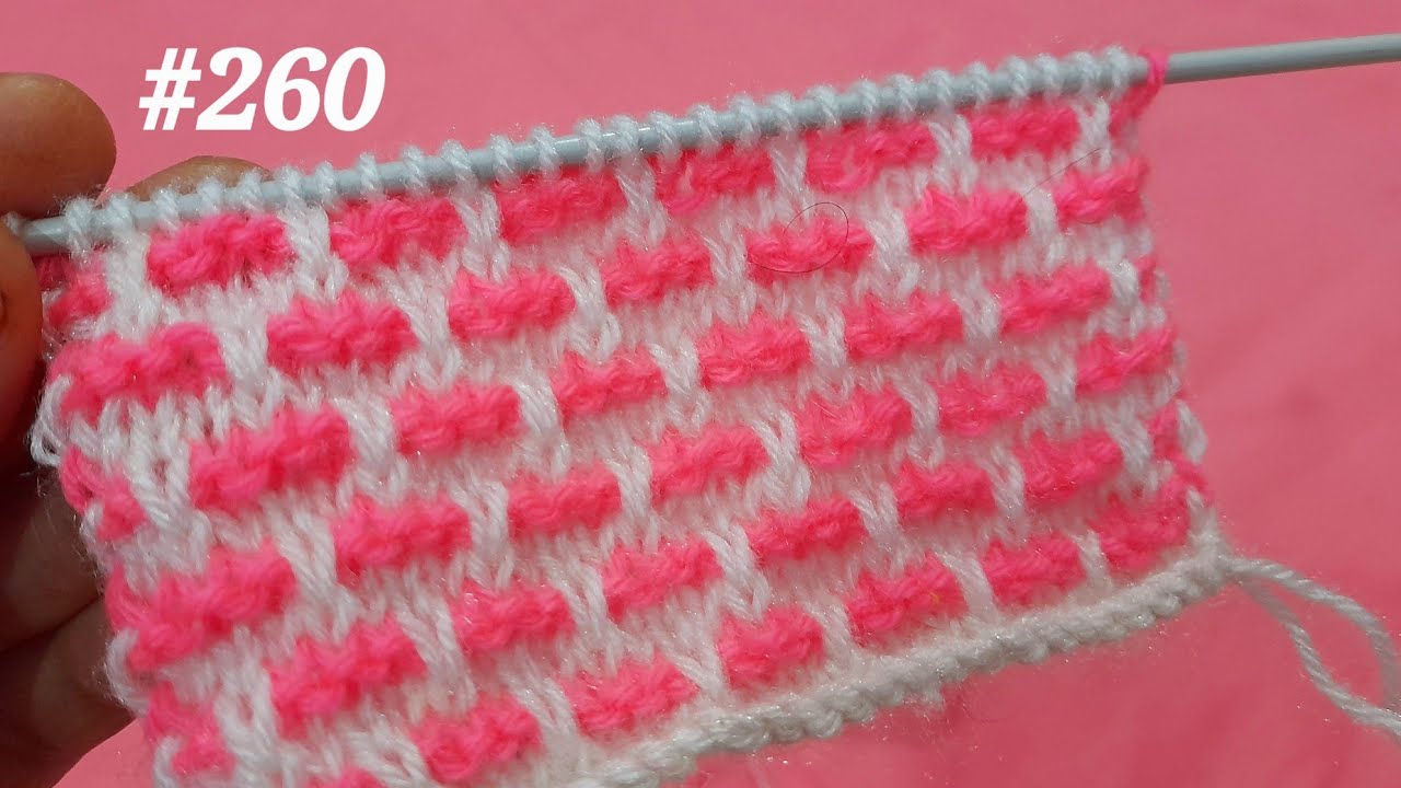 #Brand New Knitting Design For Beginners @Step By Step Tutorial.