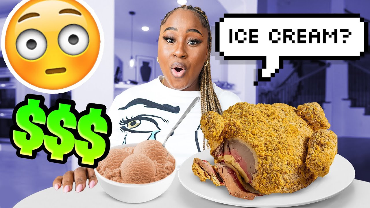 Buying An Ice Cream Turkey For The Holidays!