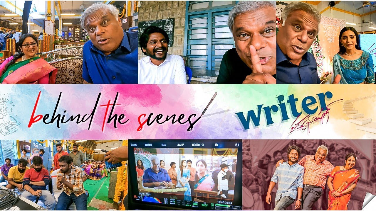 BEHIND THE SCENES OF WRITER PADMABHUSHAN #movie #film #cinema #telugumovie