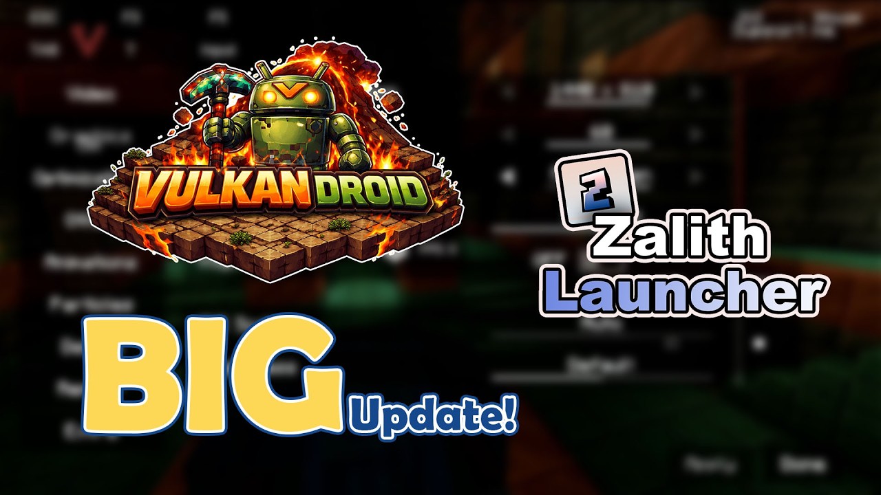 Vulkan с Java Minecraft с использованием Zalith Launcher