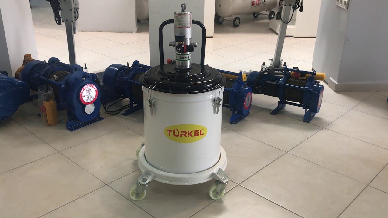 Türkel Havalı Gres Pompası -Air Grease Pump