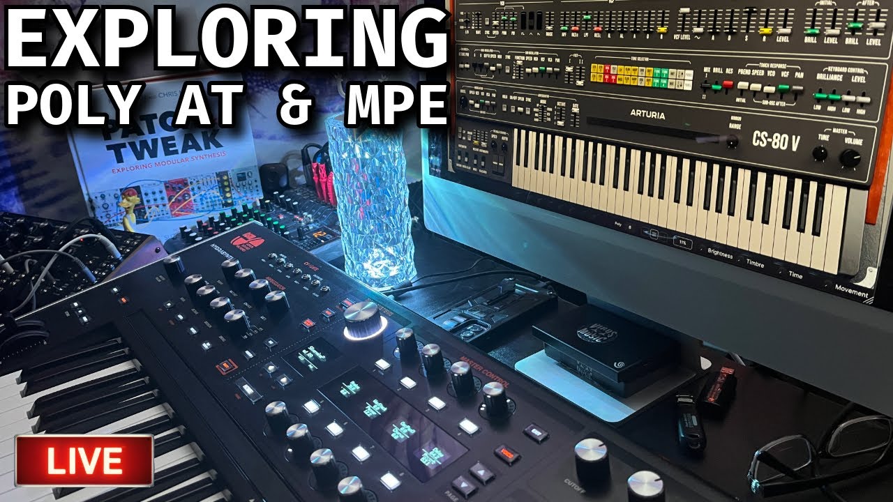 Exploring Polyphonic Aftertouch & MPE (Hydrasynth, Arturia, Cherry Audio) - VIRAL BEATS