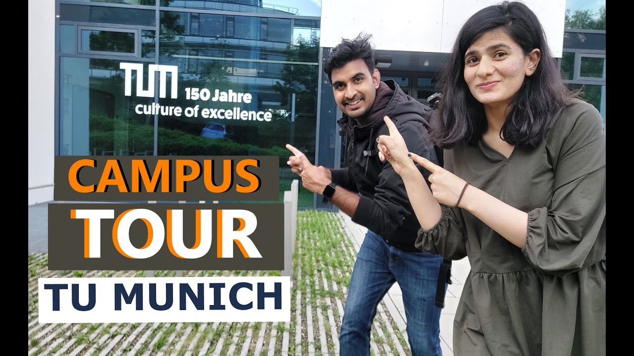 Technical university of Munich (TU MUNICH) Campus Tour!!