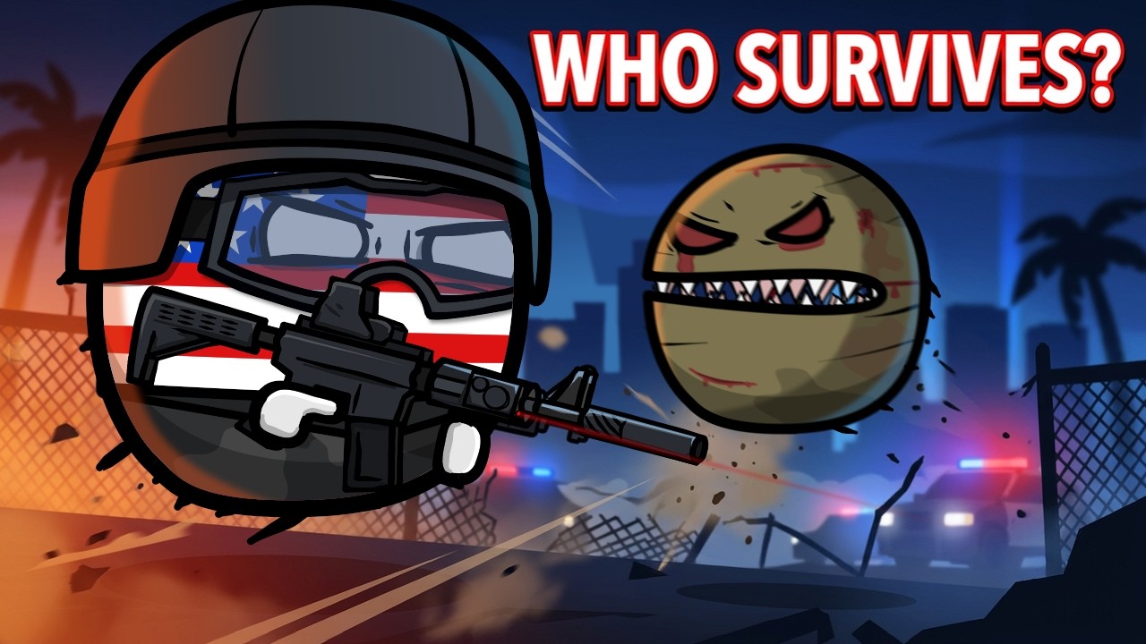 Zombies in america: The Military Can&rsquo;t Wait for Orders. Countryballs.