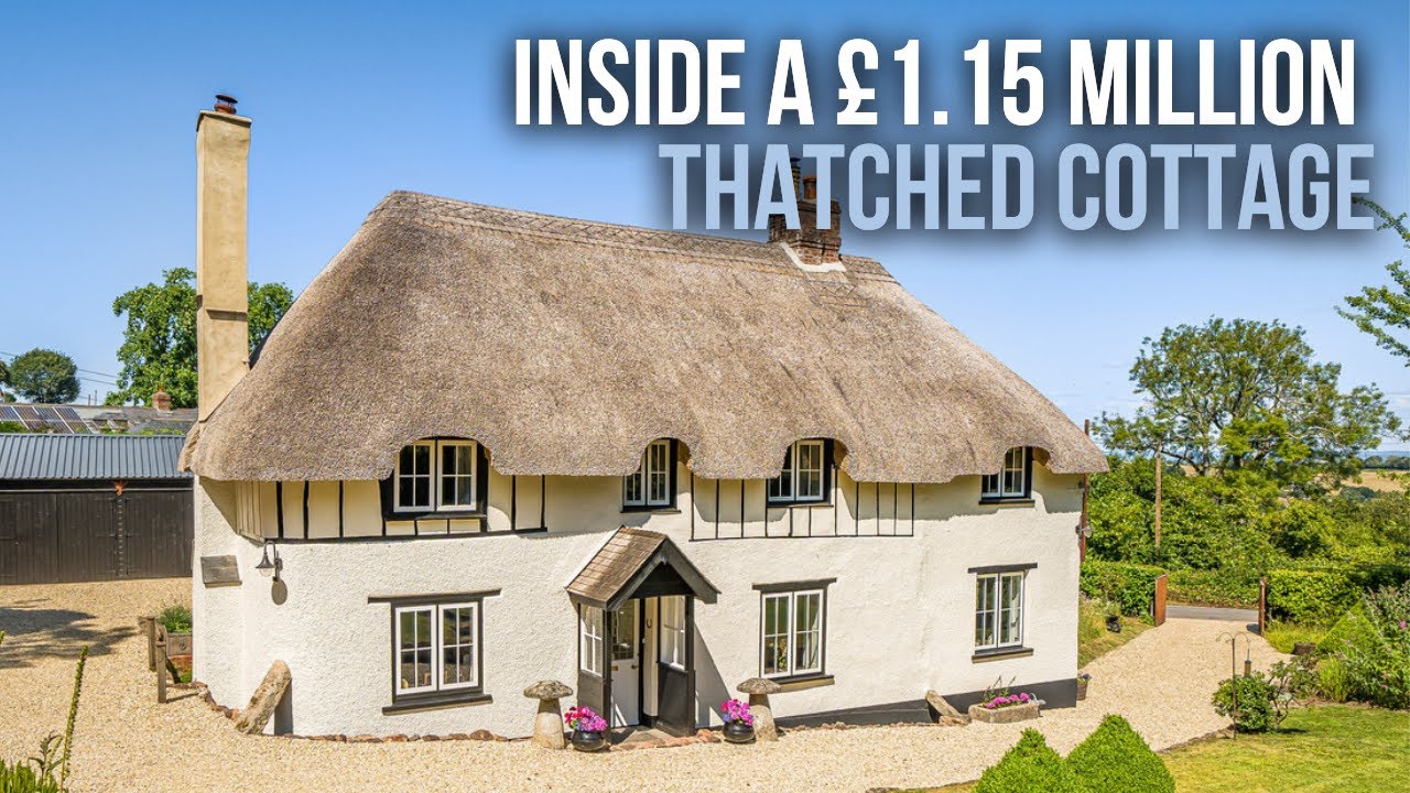 £1,150,000 Thatched Country Cottage in Exeter | Property Tour