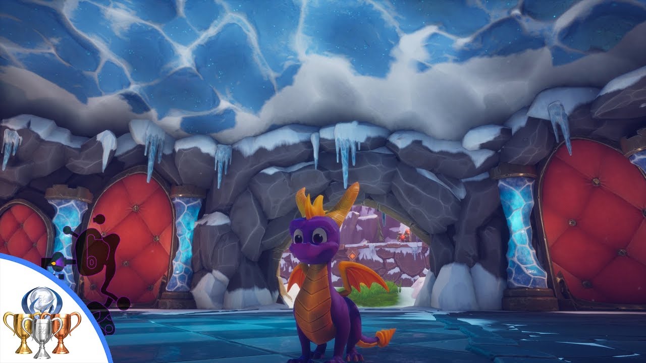 Spyro the Dragon - Comin' Through Trophy - Charging 4 Druids in Magic Crafters