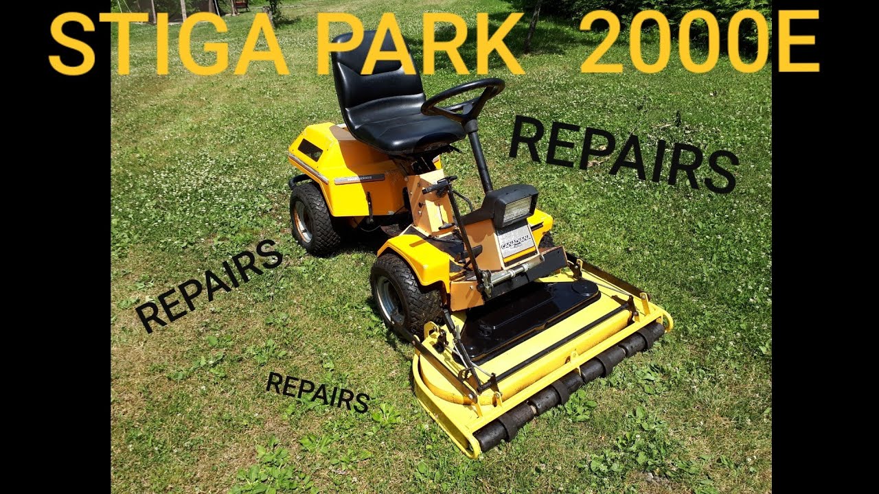 Stiga Park 2000E Repairs