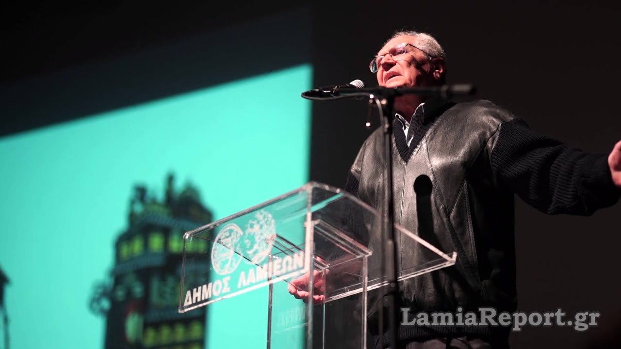 LamiaReport - Ο Μ.Χατζάκης στο Θέατρο Λαμίας