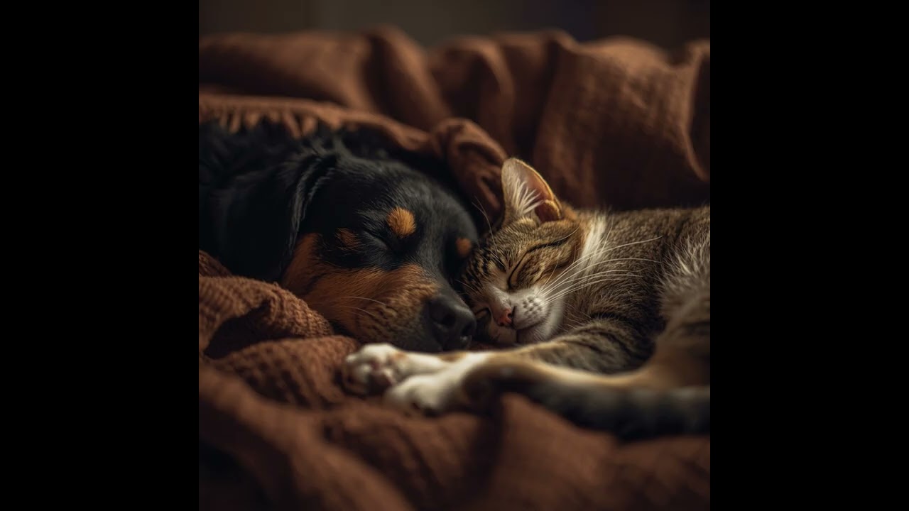 Peaceful Music for Dogs Left Home alone / Anxiety Relief / 1 Hour