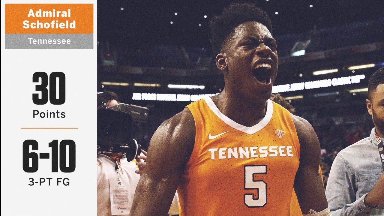 Admiral Schofield 30 PTS Tennessee Vols vs Gonzaga | GAME WINNER | Next Ones | 12/9/18 |