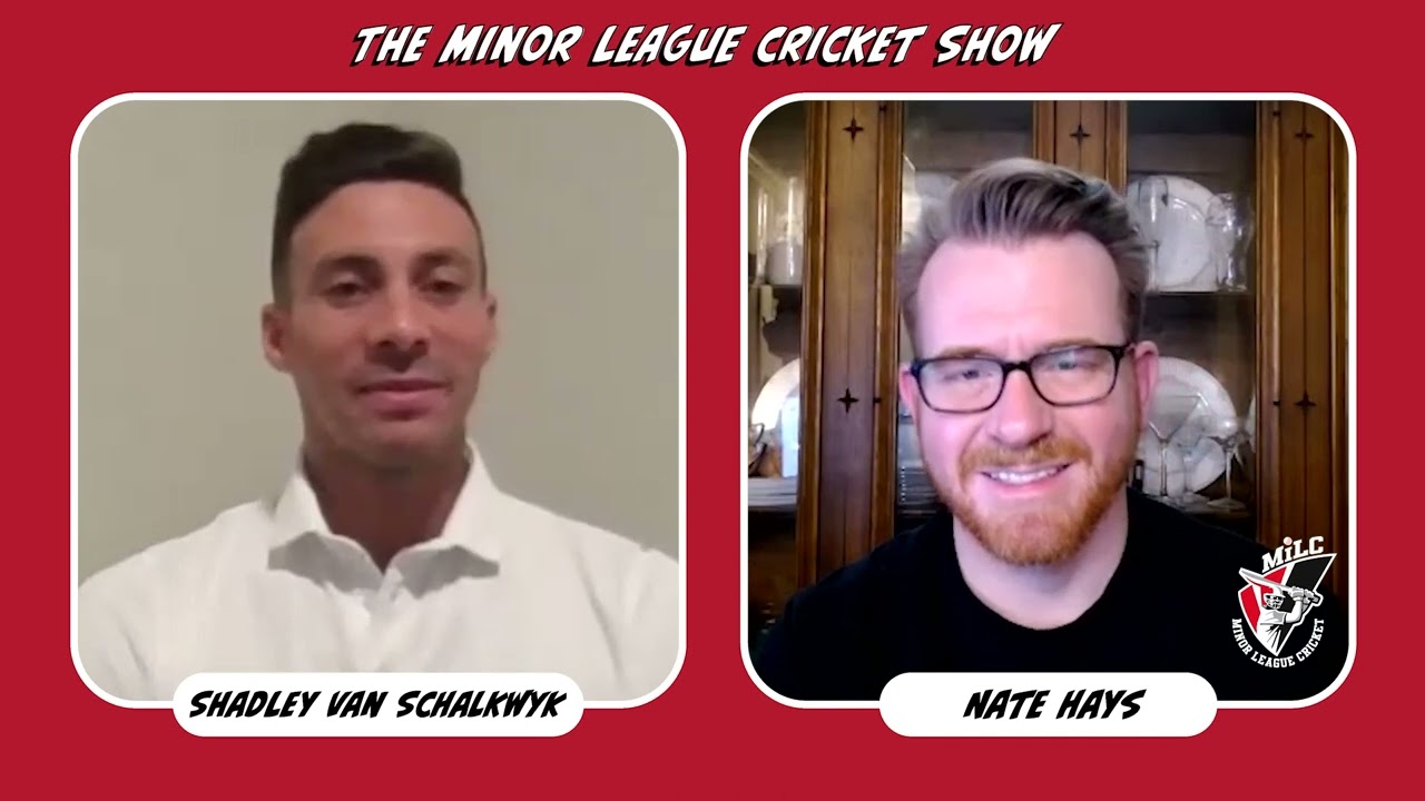 Minor League Cricket Show - Shadley Van Schalkwyk