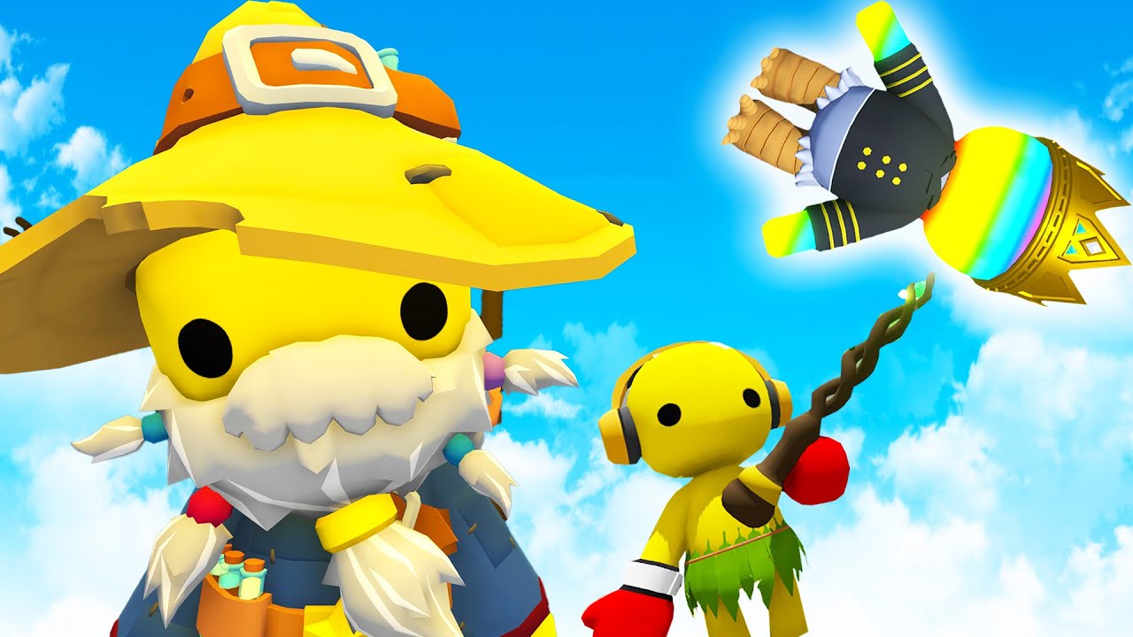 We Learn Magic from an Insane Wizard in Wobbly Life Multiplayer!
