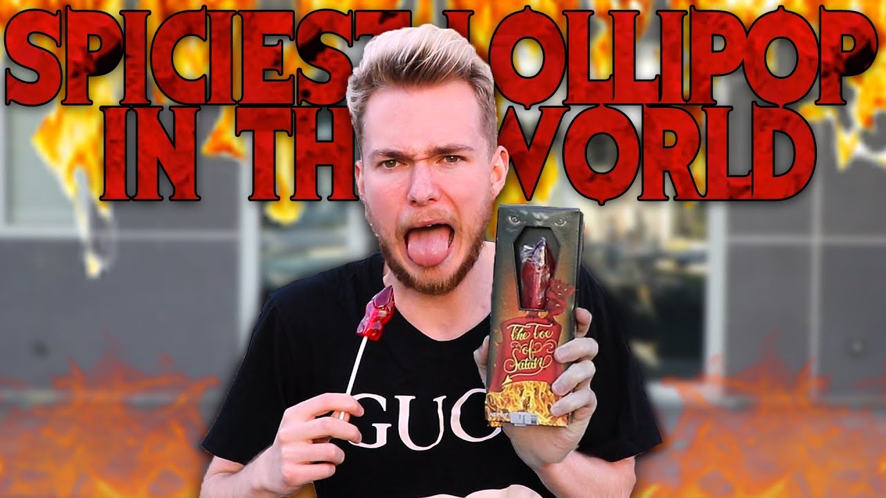 Trying The World's HOTTEST $100 Lollipop FT. Reaction Time & Adi Fishman