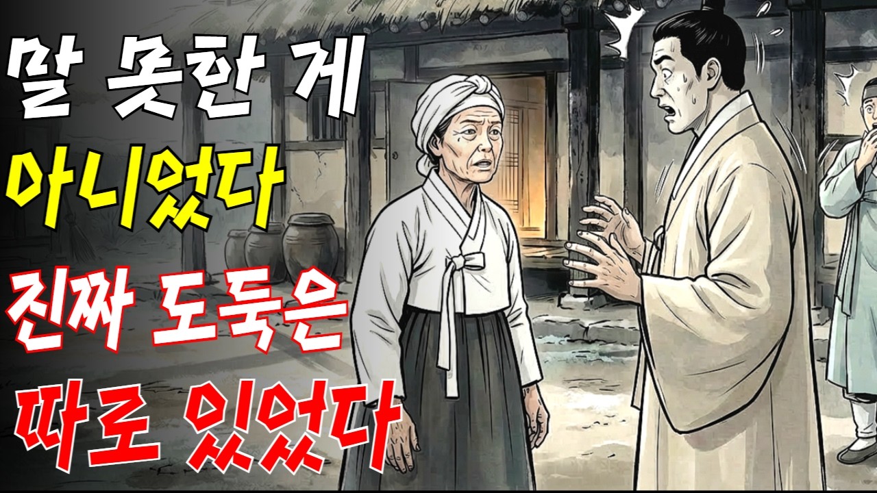 삼십 년을 벙어리로 살아야 했던 여인의 충격적 정체 #야담 #반전 #인과응보 #벙어리주막 #조선비밀 #감동실화