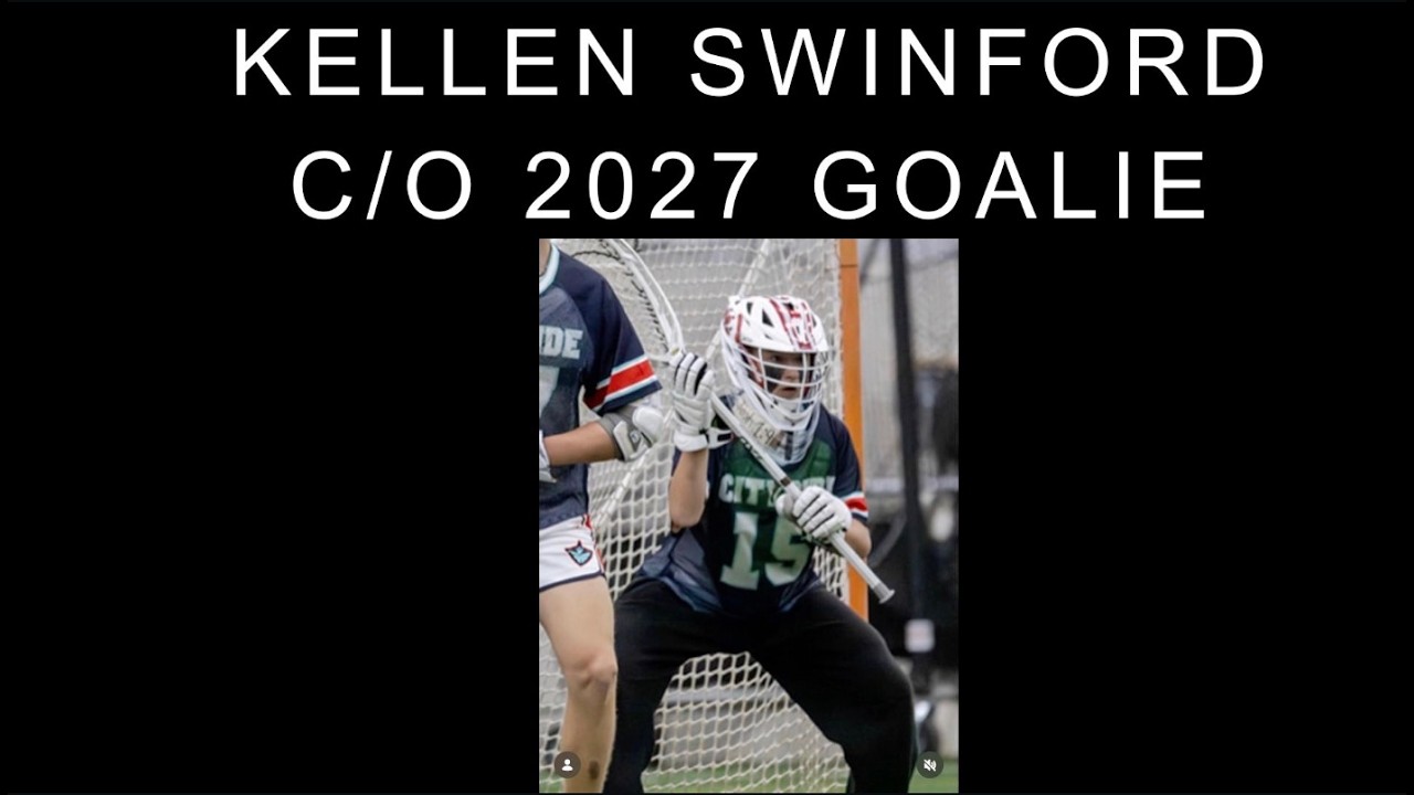 Kellen Swinford [c/o2027] Goalie - 2025/2026 Fall/Winter Lax Highlights