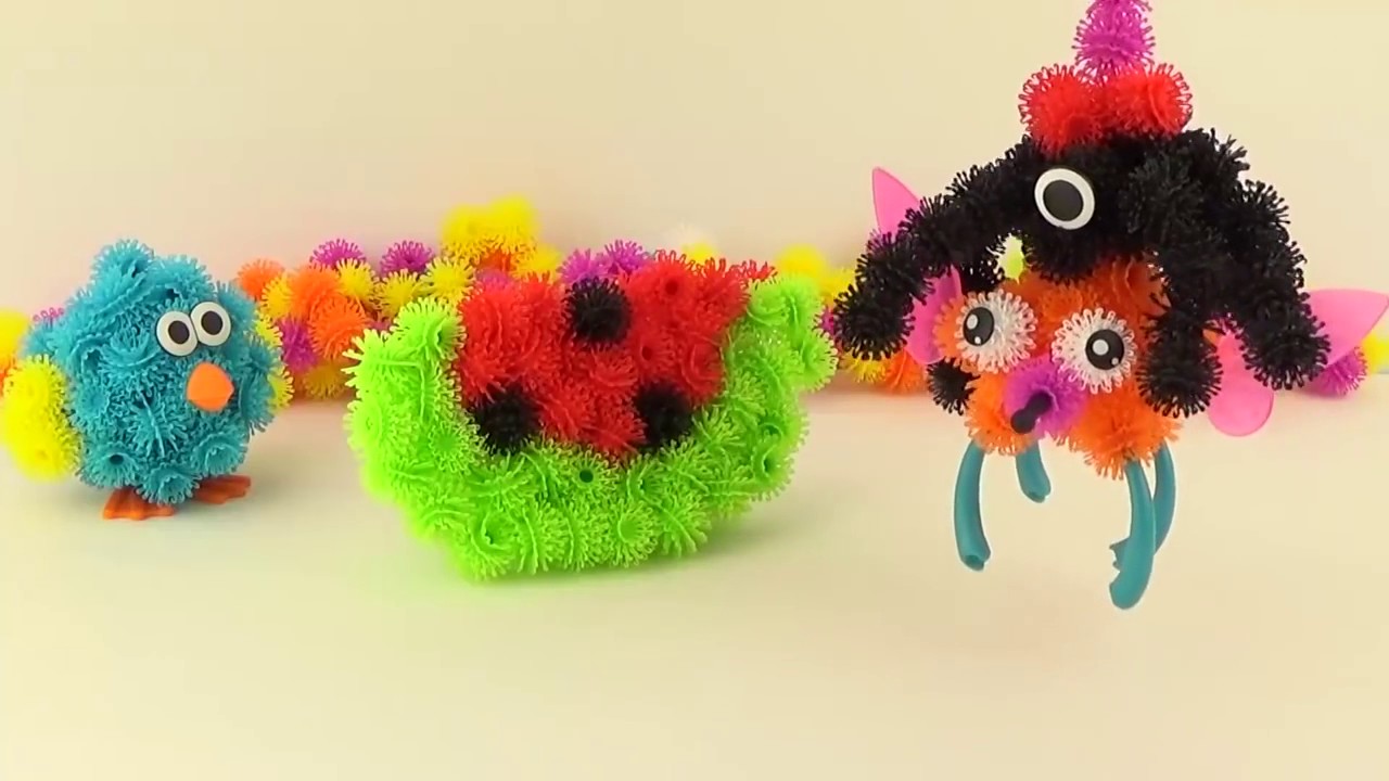 Развивающий конструктор -липучка для детей Bunchems