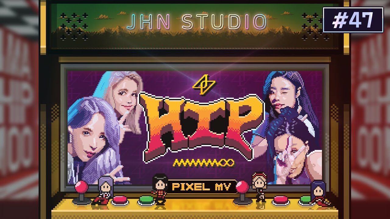MAMAMOO (마마무) 'HIP' Pixel MV (픽셀 뮤비) + 8 bit Cover (8비트 커버)
