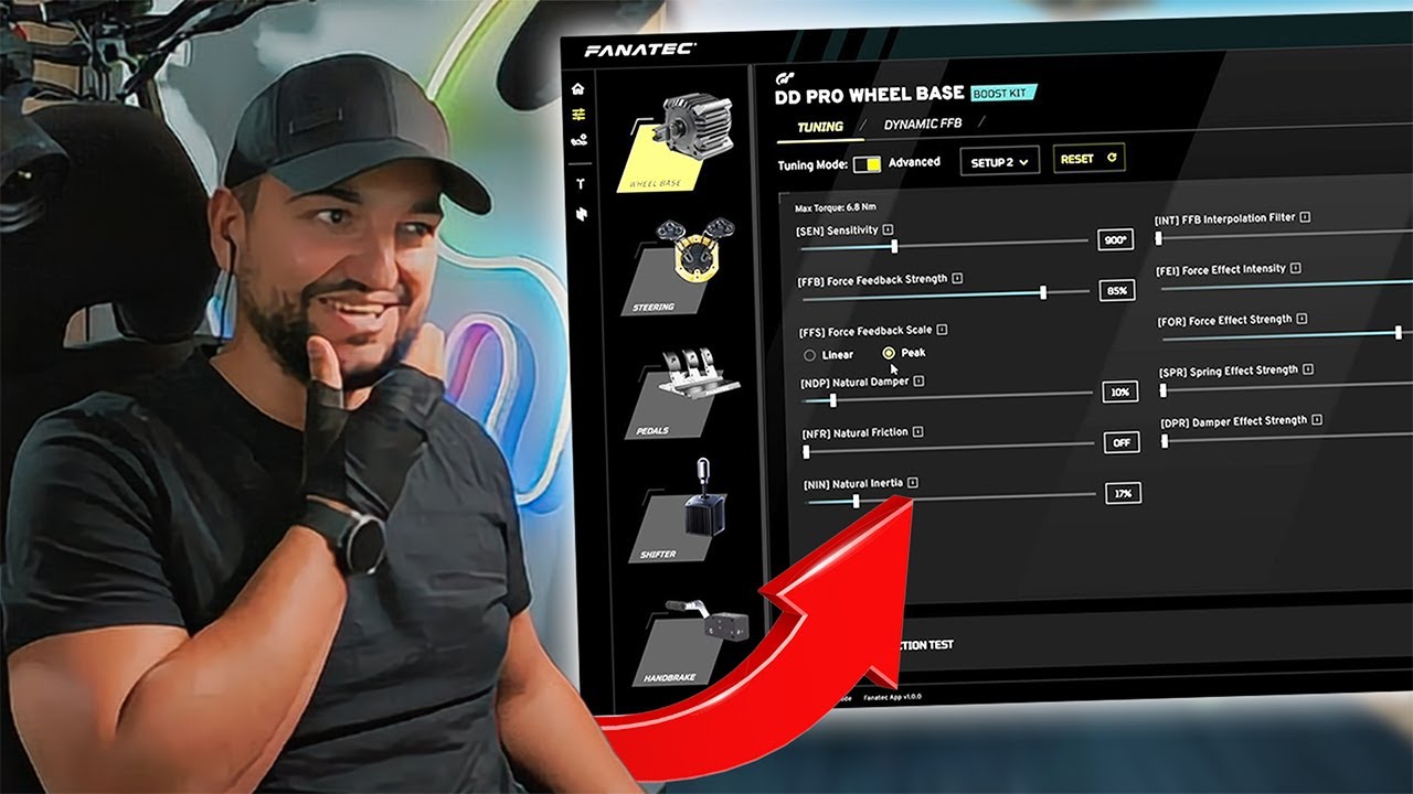 Fanatec dogania Moza? Nowy Sterownik