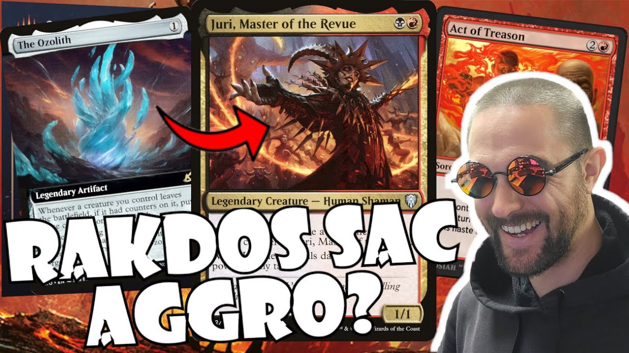 ⚫🔴 *SACRIFICE AGGRO* with Juri, Master of the Revue | MTG