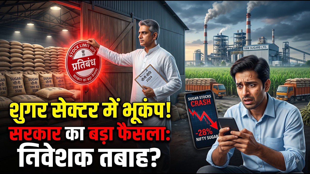 सरकार ने Sugar Traders पर Stock Limit क्यों लगाई? Sugar Stocks पर क्या होगा असर?