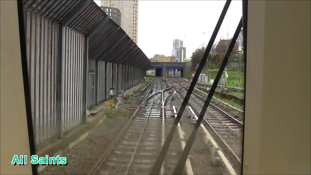Full Journey on DLR From Stratford to Canary Wharf
