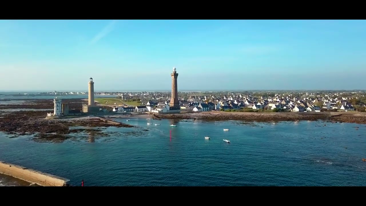 BREIZHZENITUDE , Penmarc'h le phare d'Eckmuhl, La Bretagne vue du ciel