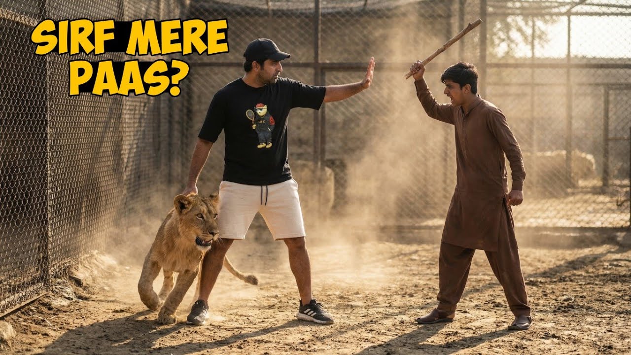 Danda Mar Kar Bhi Nahi Ruka… MR X Sher Sirf Mere Paas Hi Aata Hai! 😳🦁