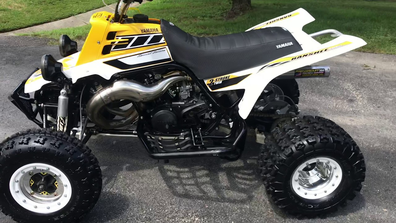 Yamaha BANSHEE trail build walk around