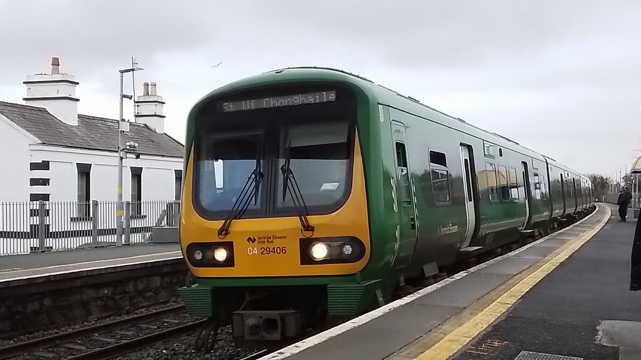 Irish Rail Ride. Irish Rail 29406. Service to Connolly Station