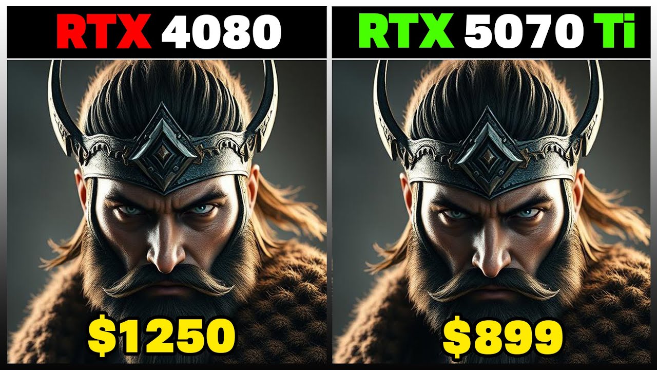 RTX 4080 vs RTX 5070 Ti - FPS Showdown!