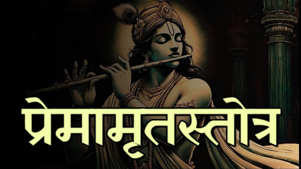 Premamrit Stotra (प्रेमामृतस्तोत्र) - The Nectar of Love | Krishna Bhakti Song | Lyrical Video