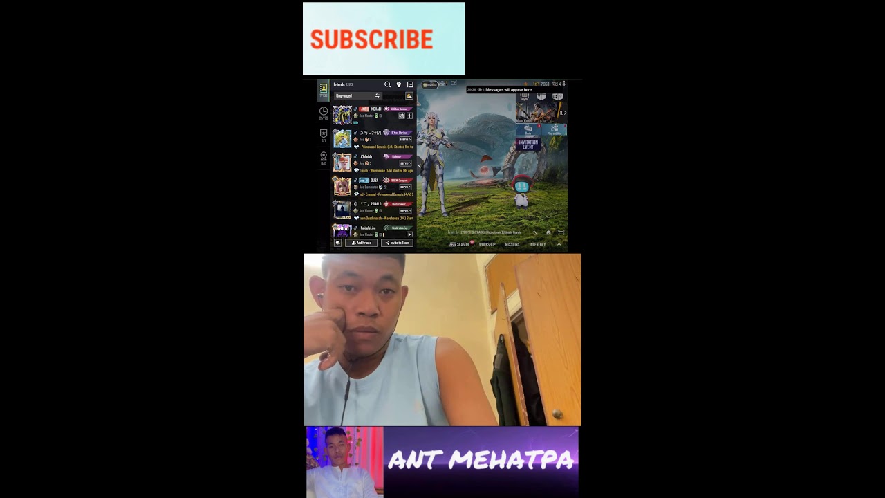 MEHATPA IS LIVE
I PAD M5  BGMI GAME PLAY