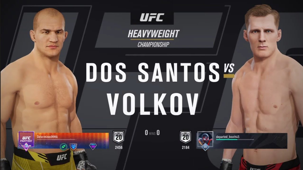 EA SPORTS™ UFC® 4 [Junior Dos Santos vs Alex Volkov]