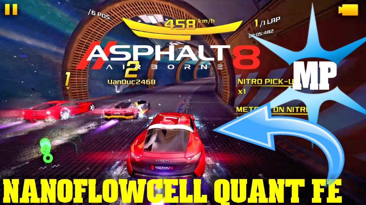 Asphalt 8: IS IT REALLY THAT TERRIBLE!? BUFFED NanoFlowcell QUANT FE Multilayer before Update 6362