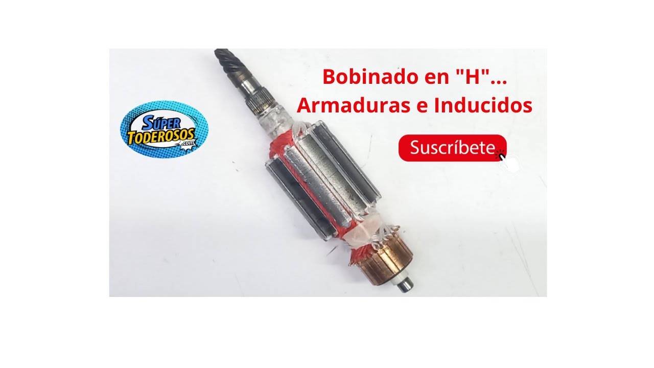 BOBINADO de Inducido o Armadura, estilo 