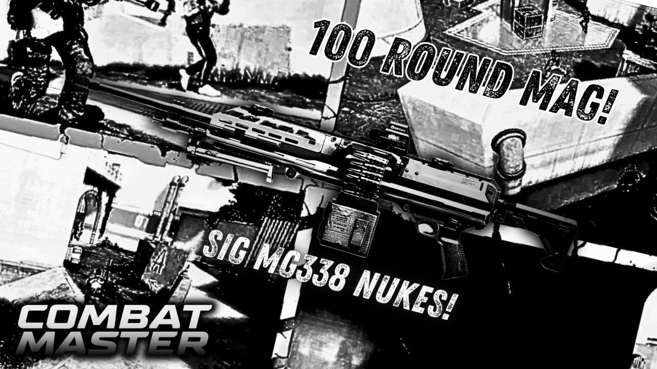 DOMINATING LOBBIES With The SIG MG338 LMG In COMBAT MASTER! (NUKES) | - Combat Master