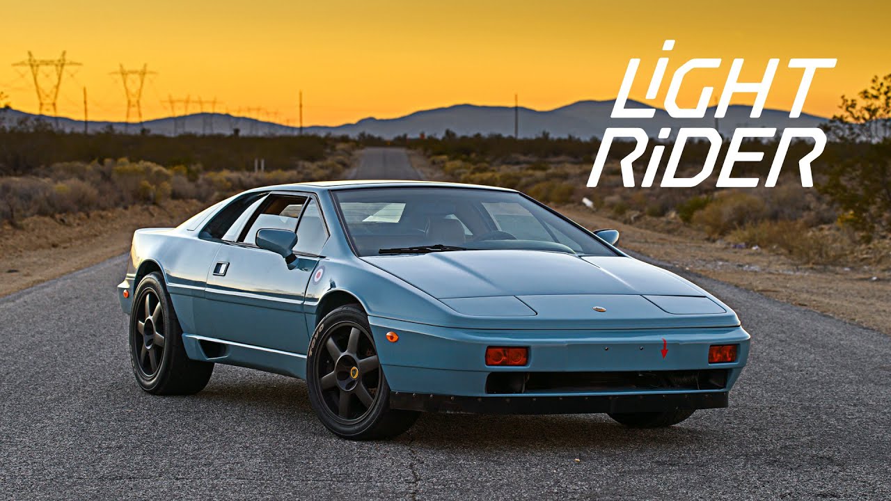 This Lotus Esprit Is A Light Rider Reborn