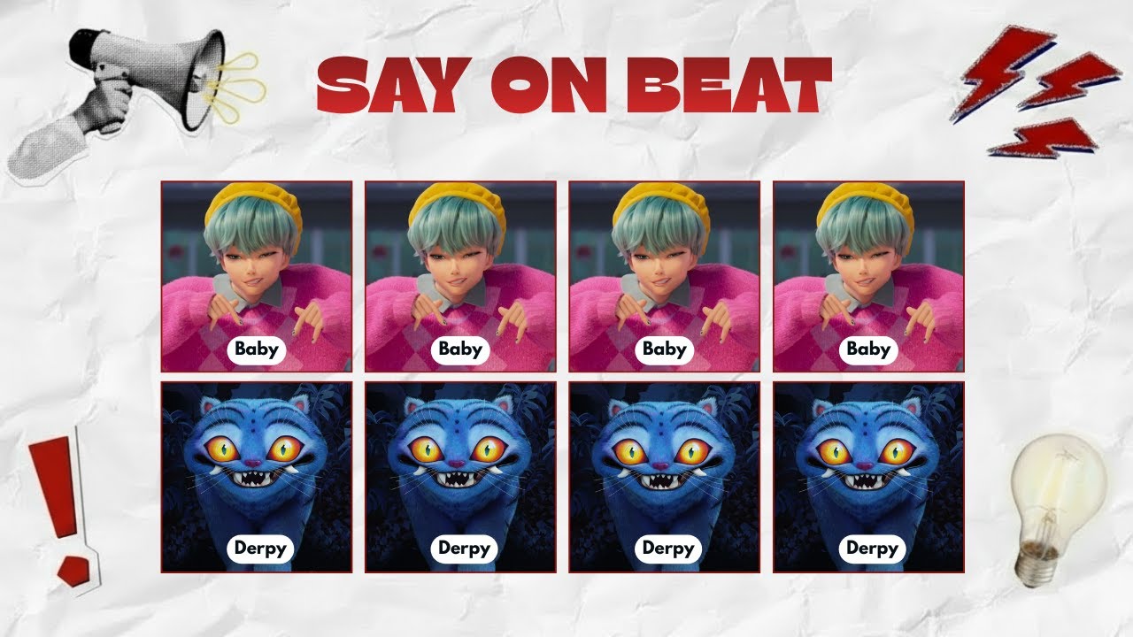 Say The Word On Beat Challenge | Level 1-4 Easy to Insane | Kpop Demon Hunters Edition