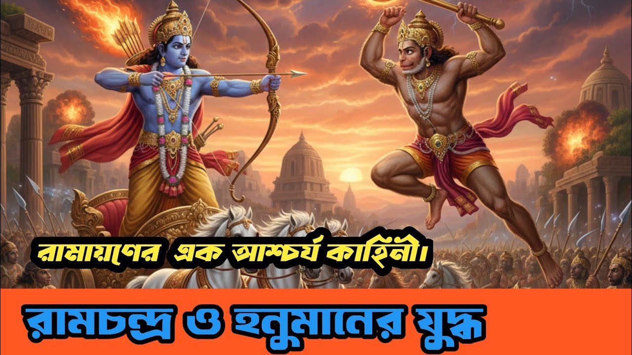 রামচন্দ্র ও হনুমানের যুদ্ধ কেন হয়েছিল? রামায়ণের এক আশ্চর্য ও অজানা কাহিনী।