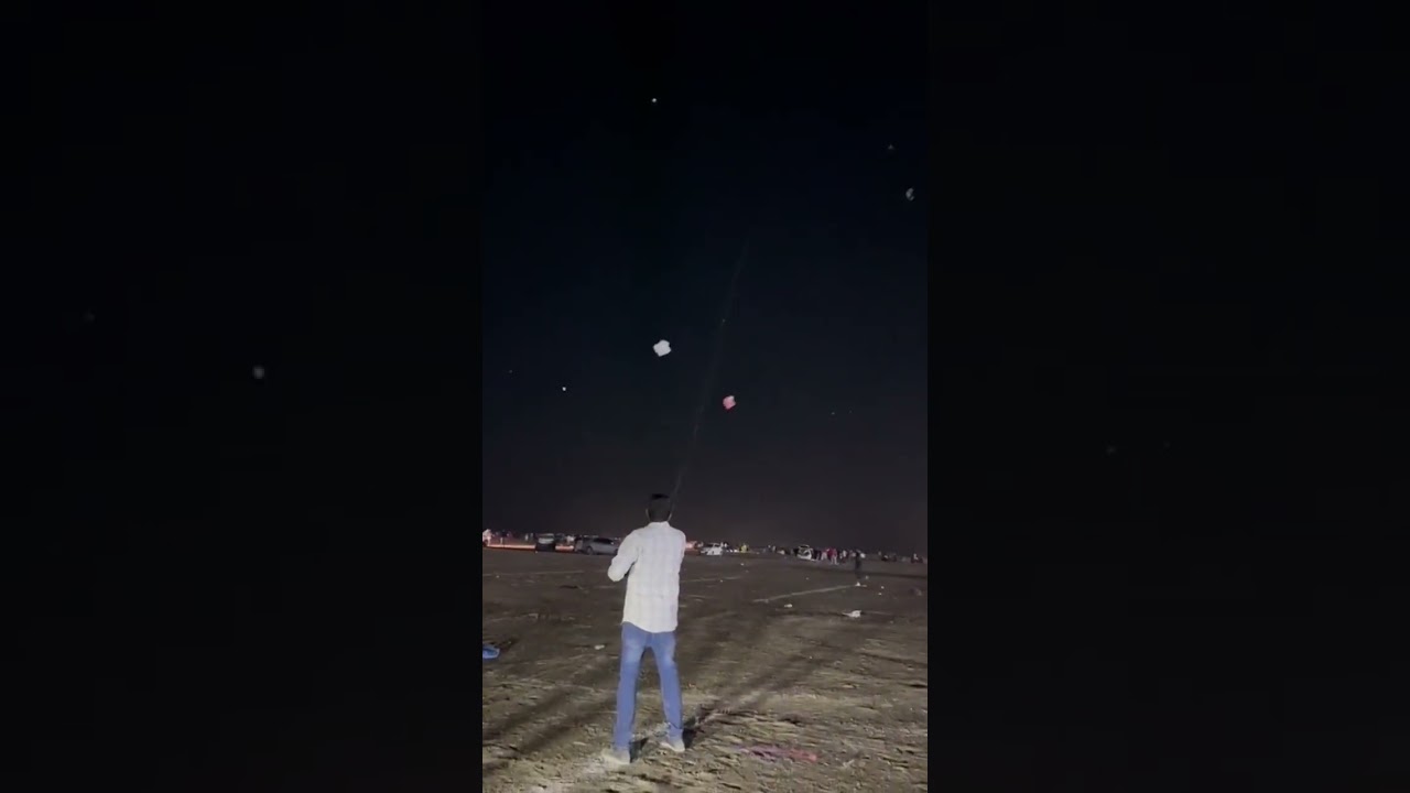 Basant in Dubai ✨😍 | Night view | Basant 2023 | Kite Flying | Sunday