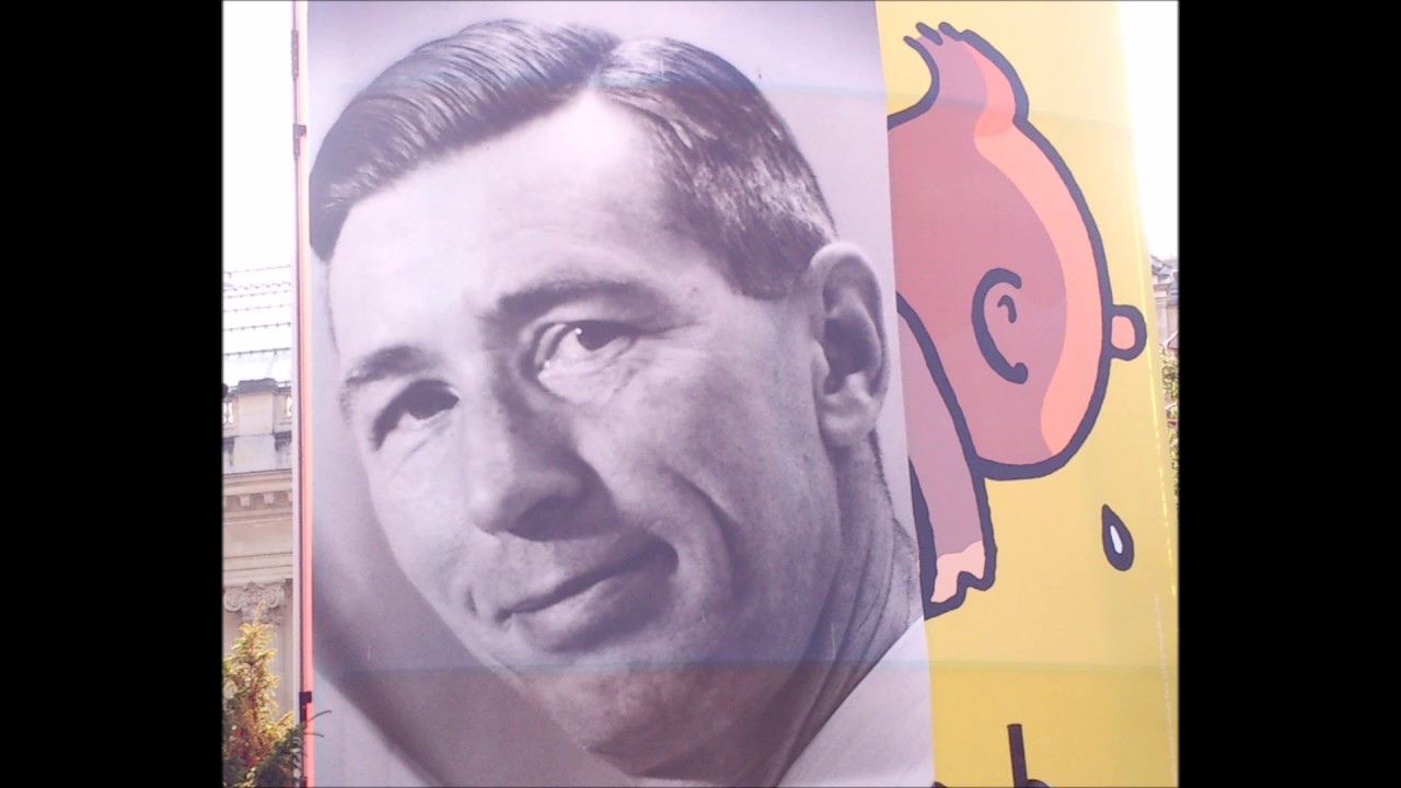 Hergé (Tintin) interview in English