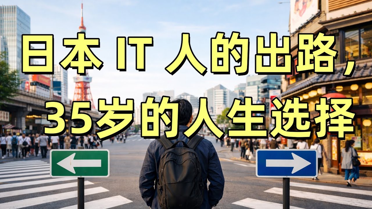 日本 IT 人的出路，35岁的人生选择